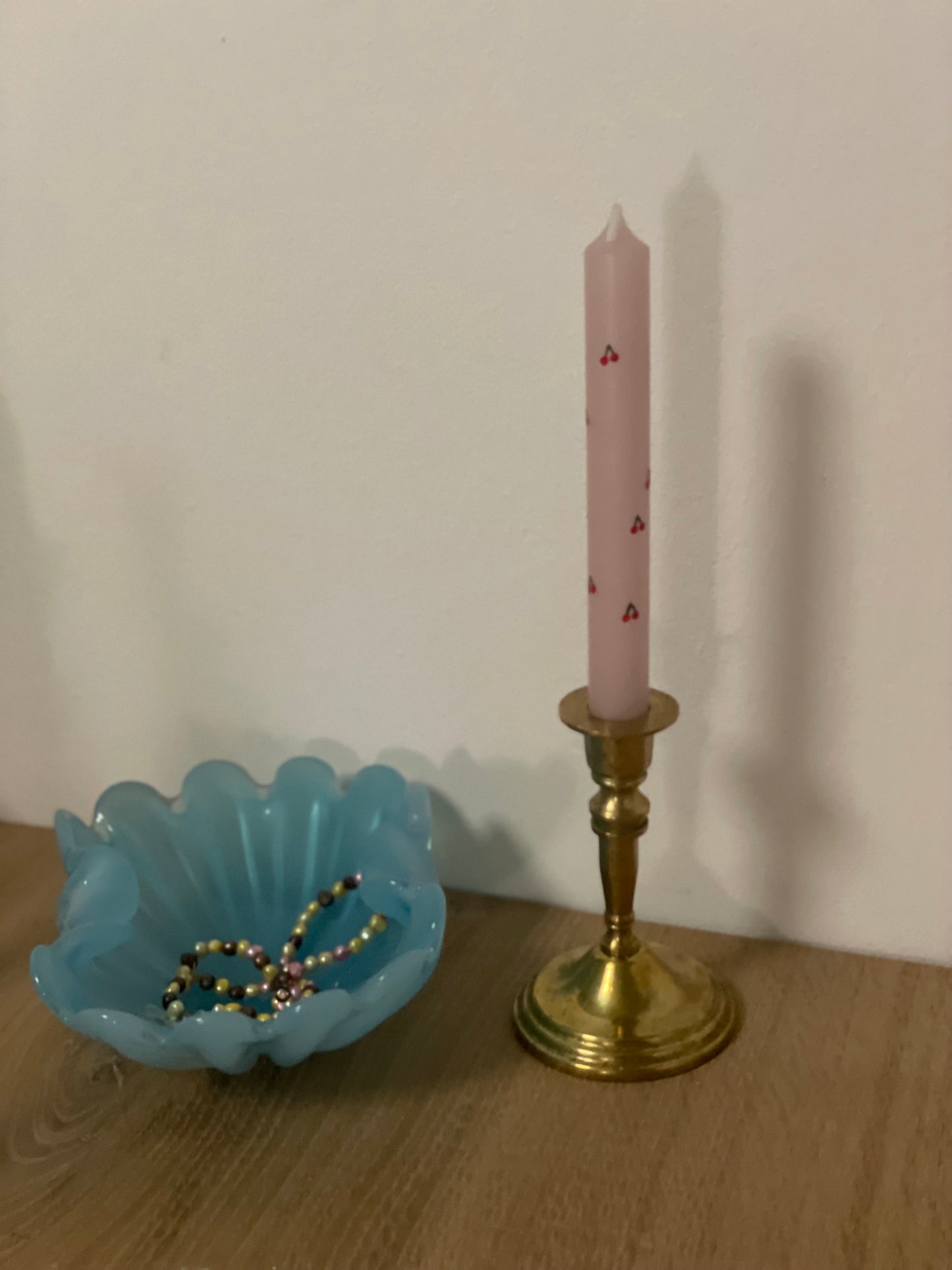 Candlestick in brass no.1