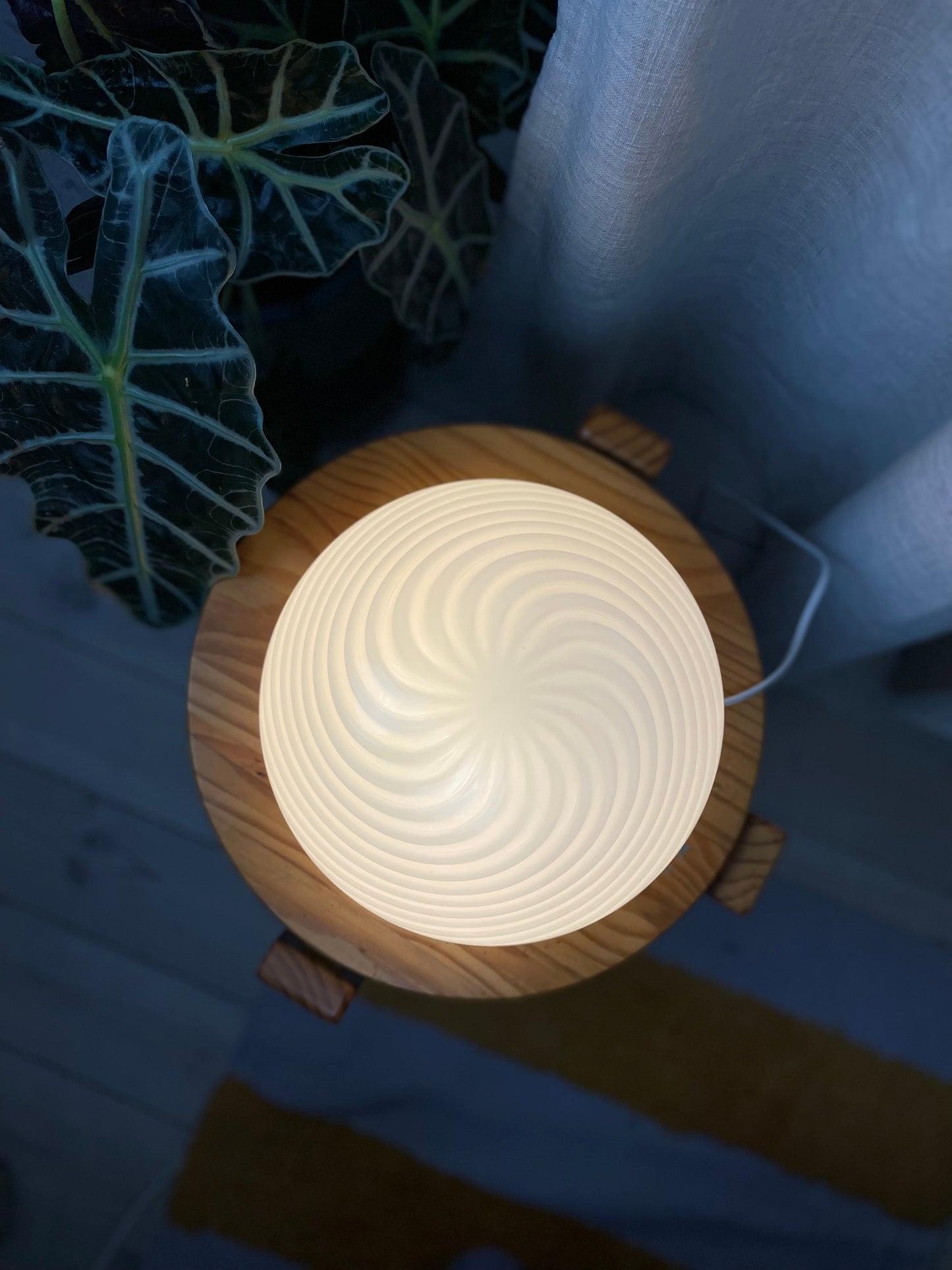 Vintage Vetri Murano wall lamp