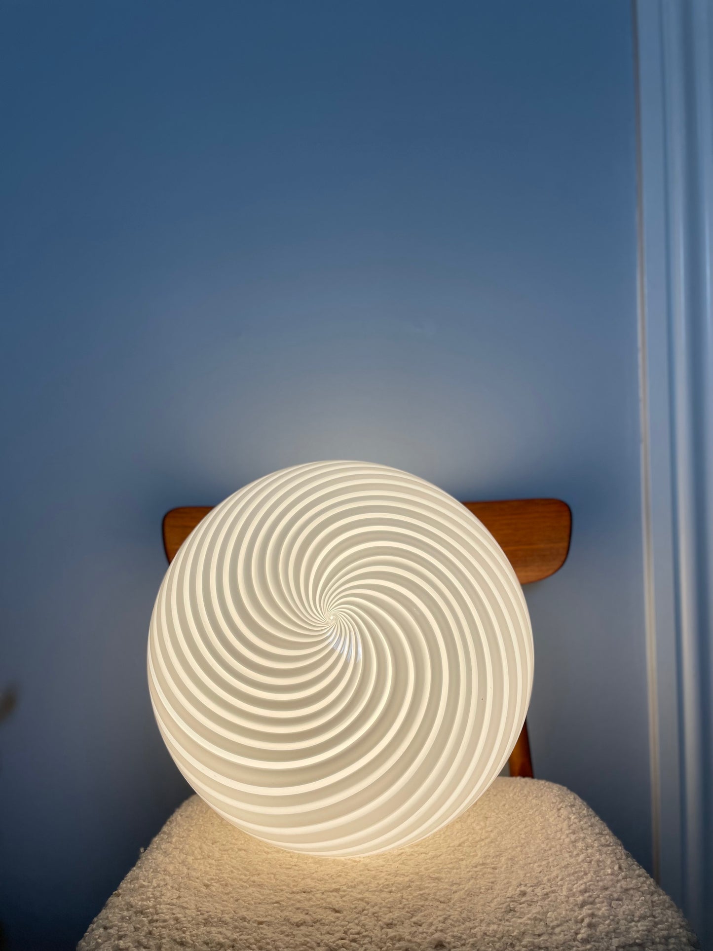 Vintage Murano loftlampe 40cm