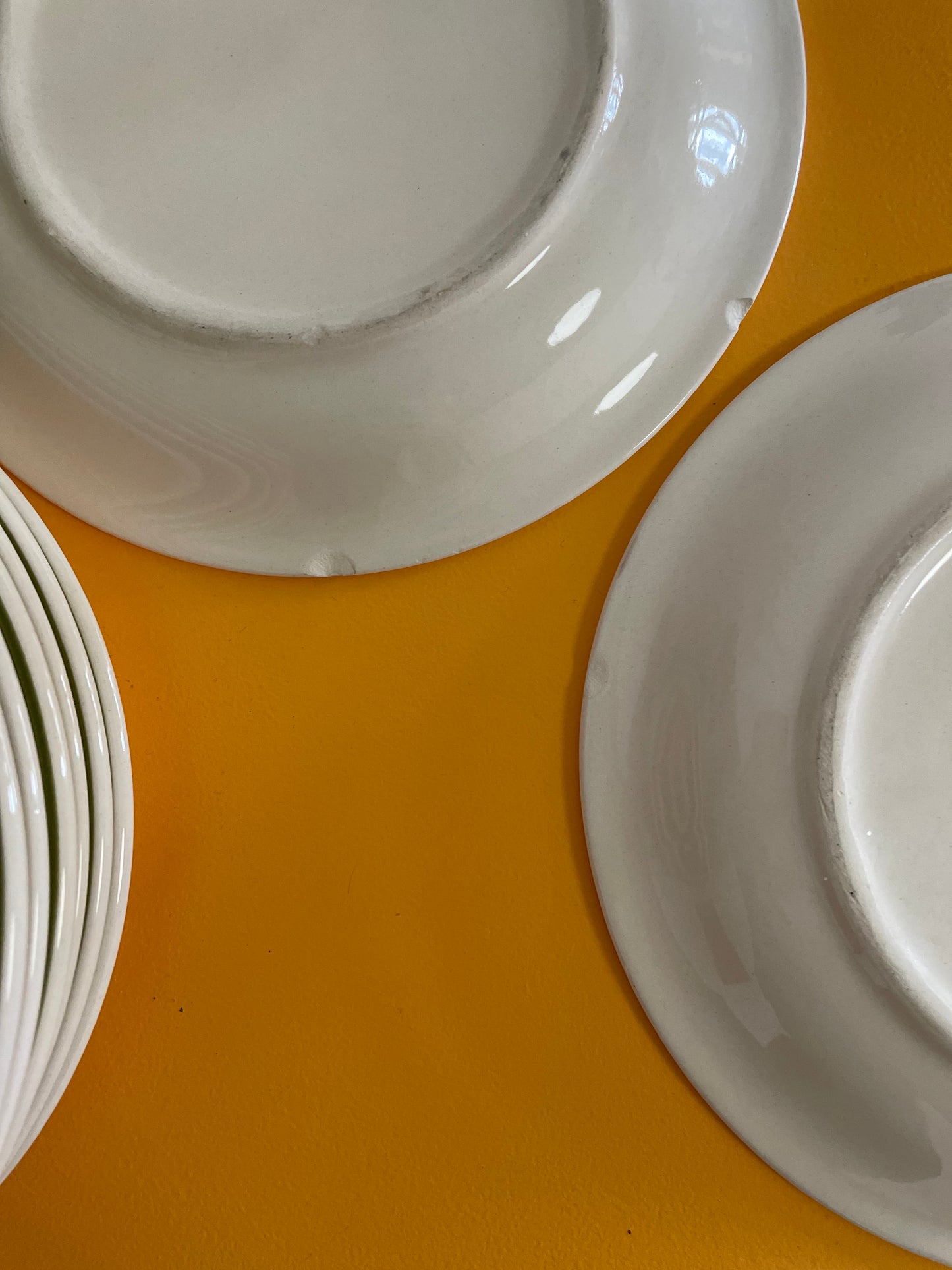 Grønne swirl frokosttallerkener