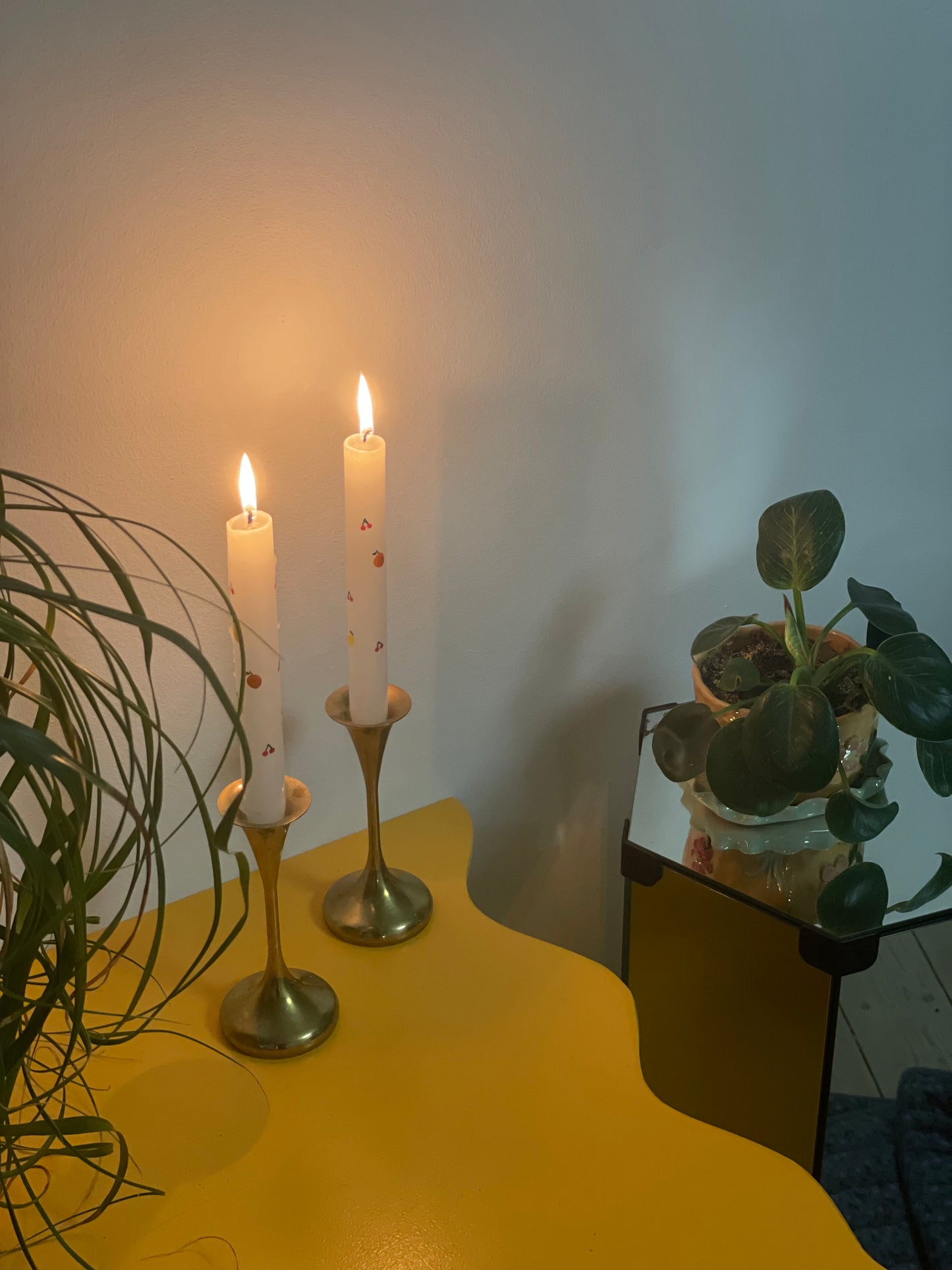 Candlestick in brass no.8