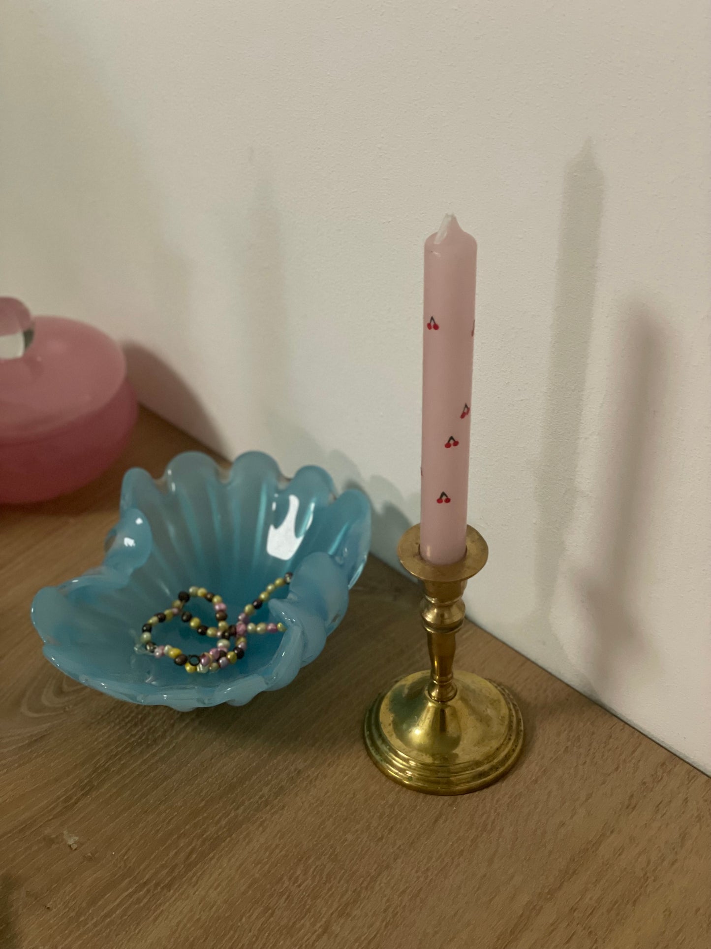 Candlestick in brass no.1