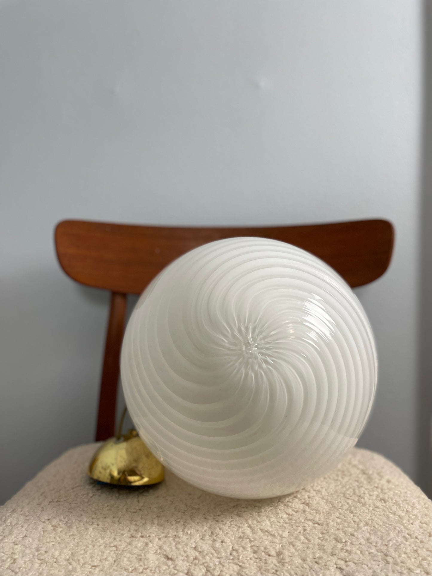 Vintage Vetri Murano loftlampe 30cm