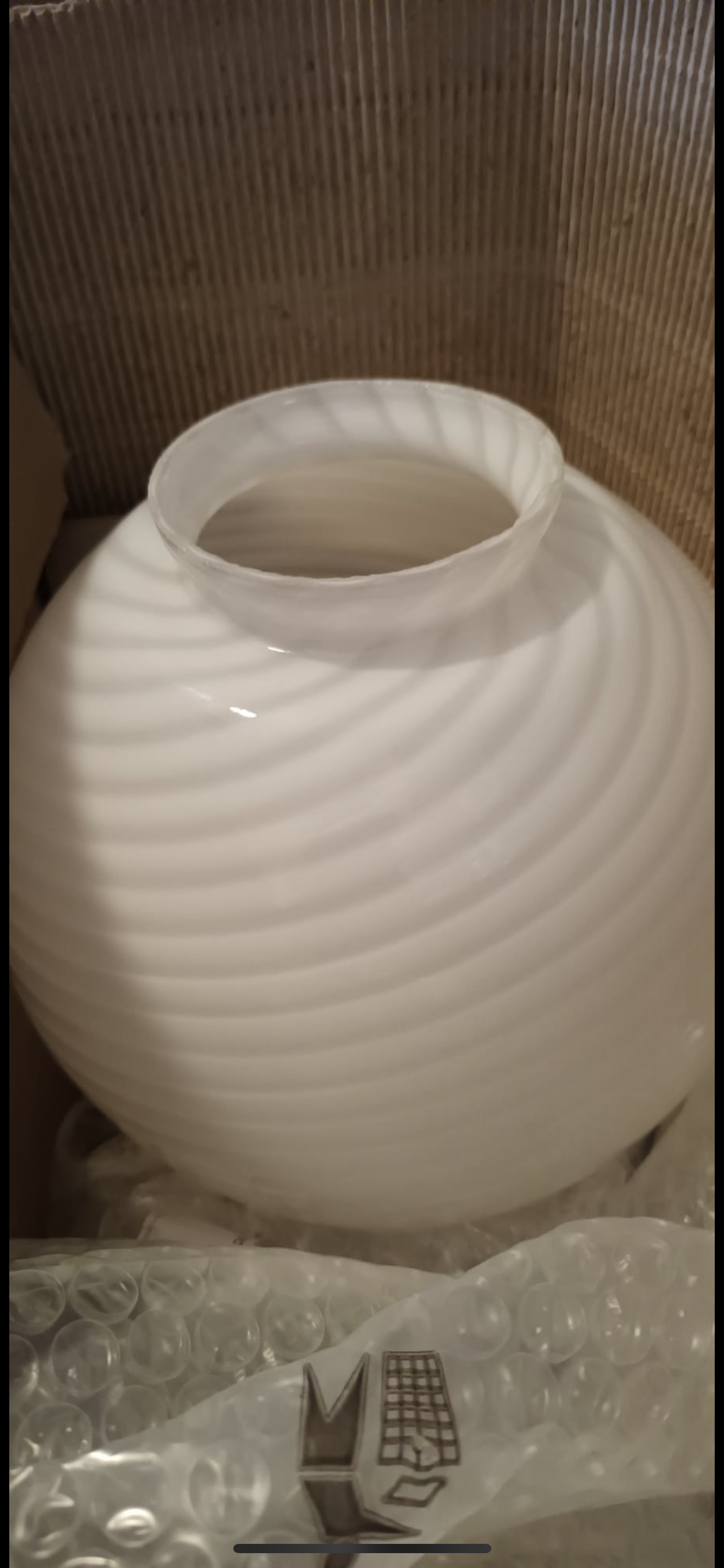Arcoroc swirl vandglas