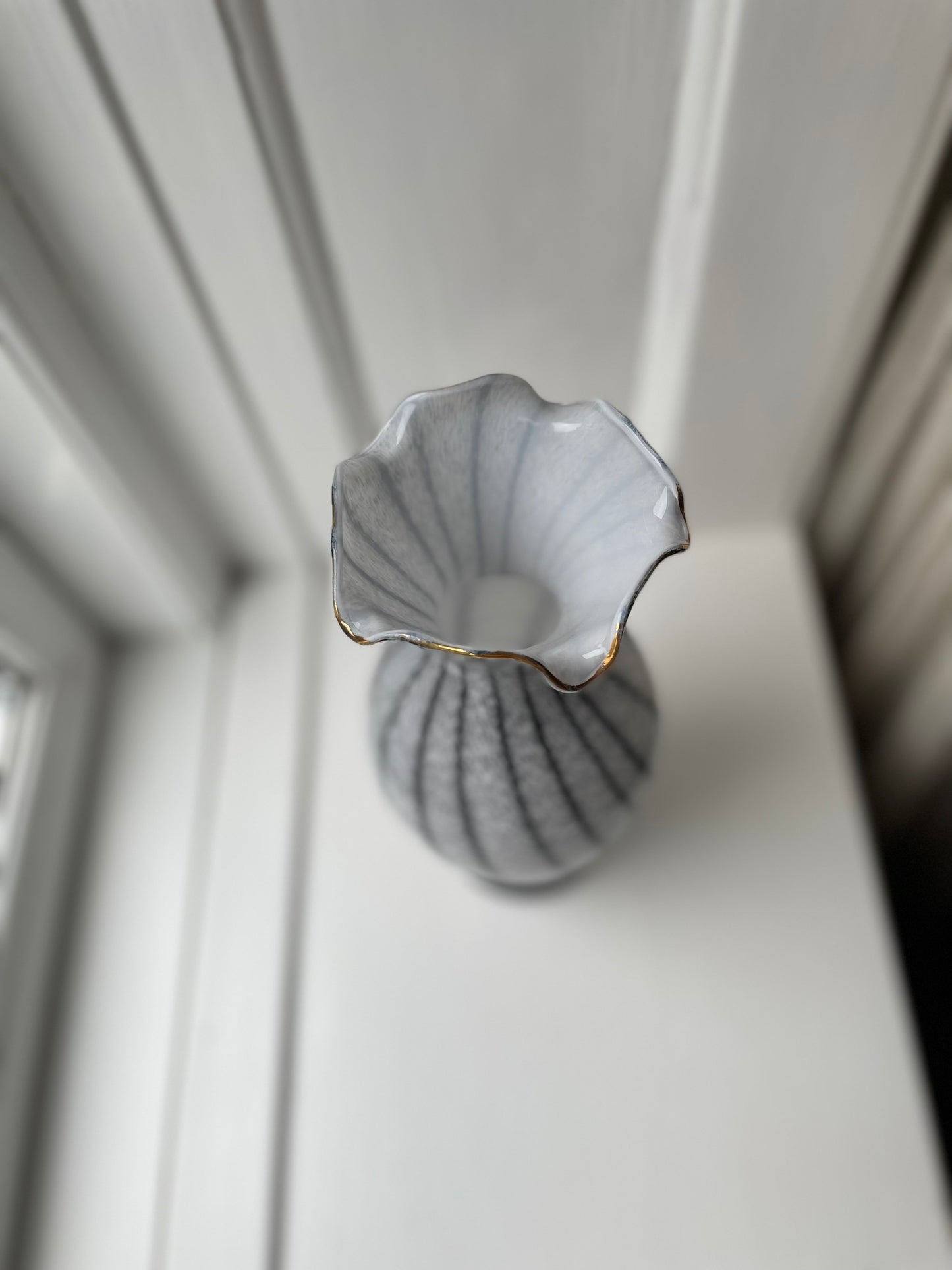 Vintage swirl vase