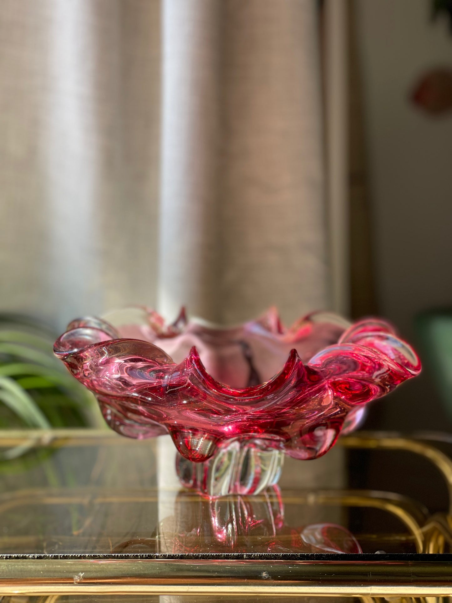 Josef Hospodka glass bowl