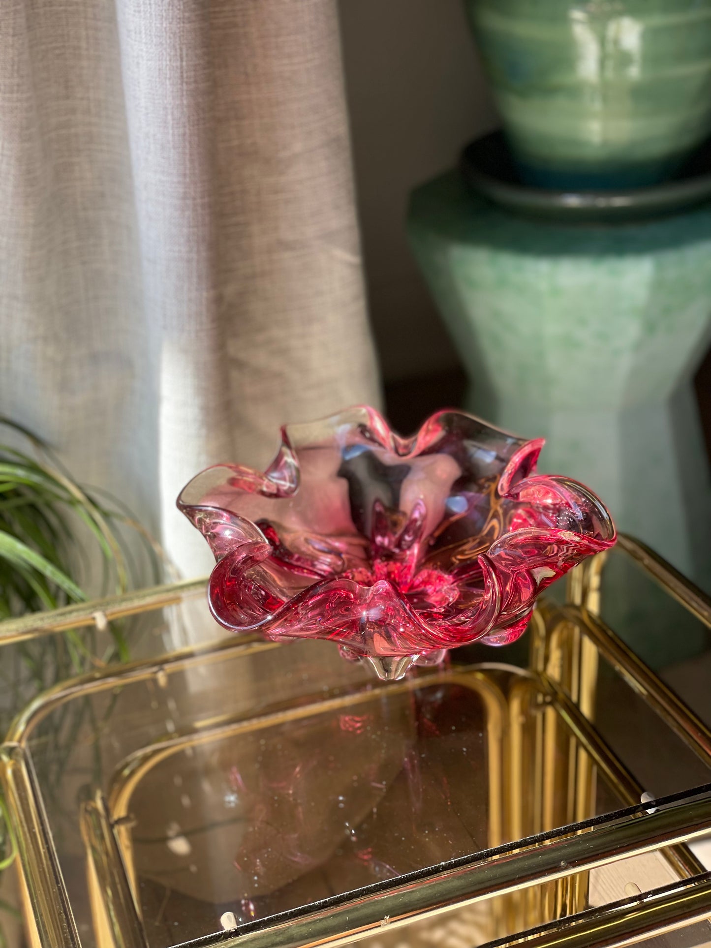 Josef Hospodka glass bowl