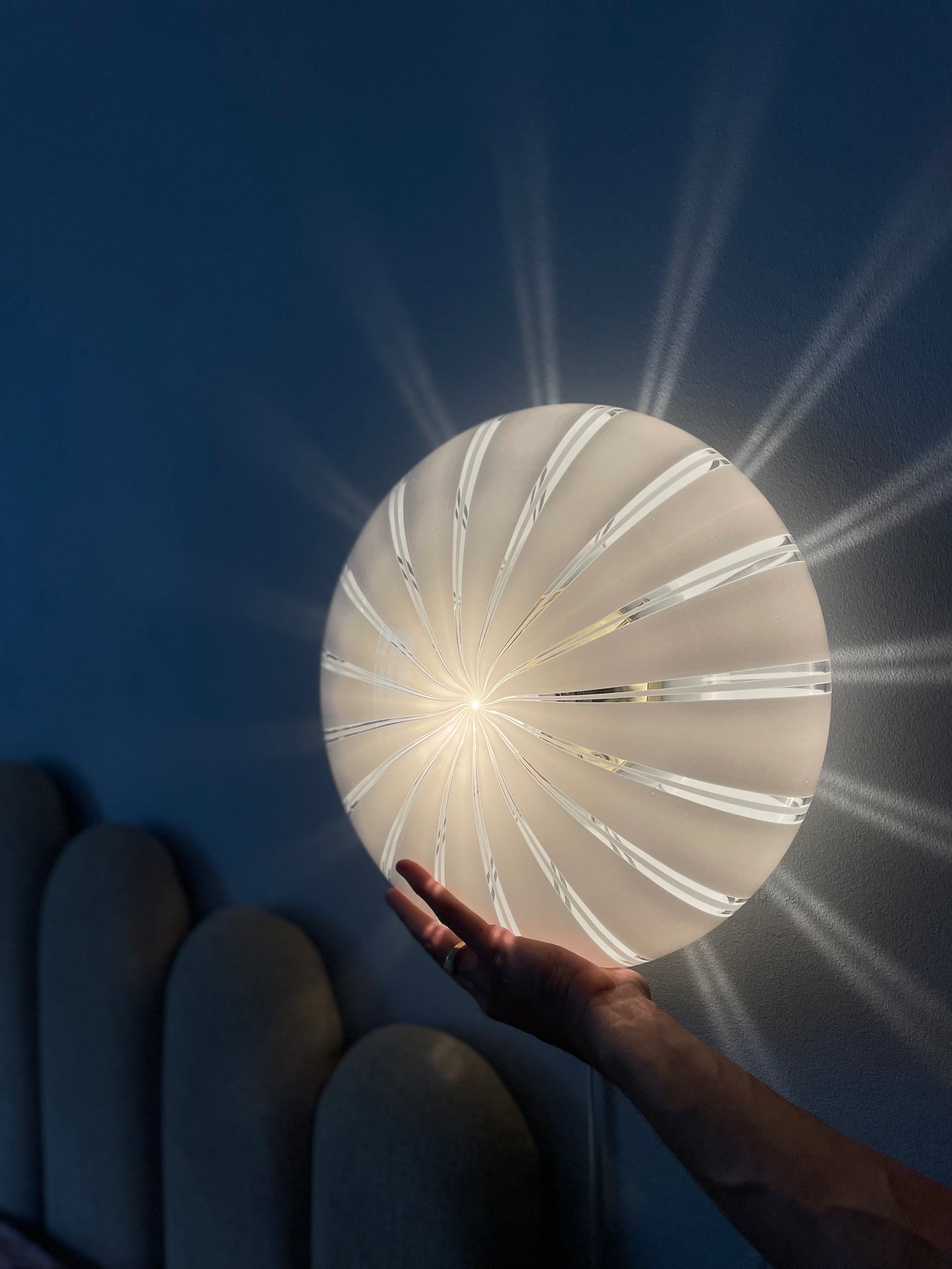Vintage Murano wall lamp 38cm