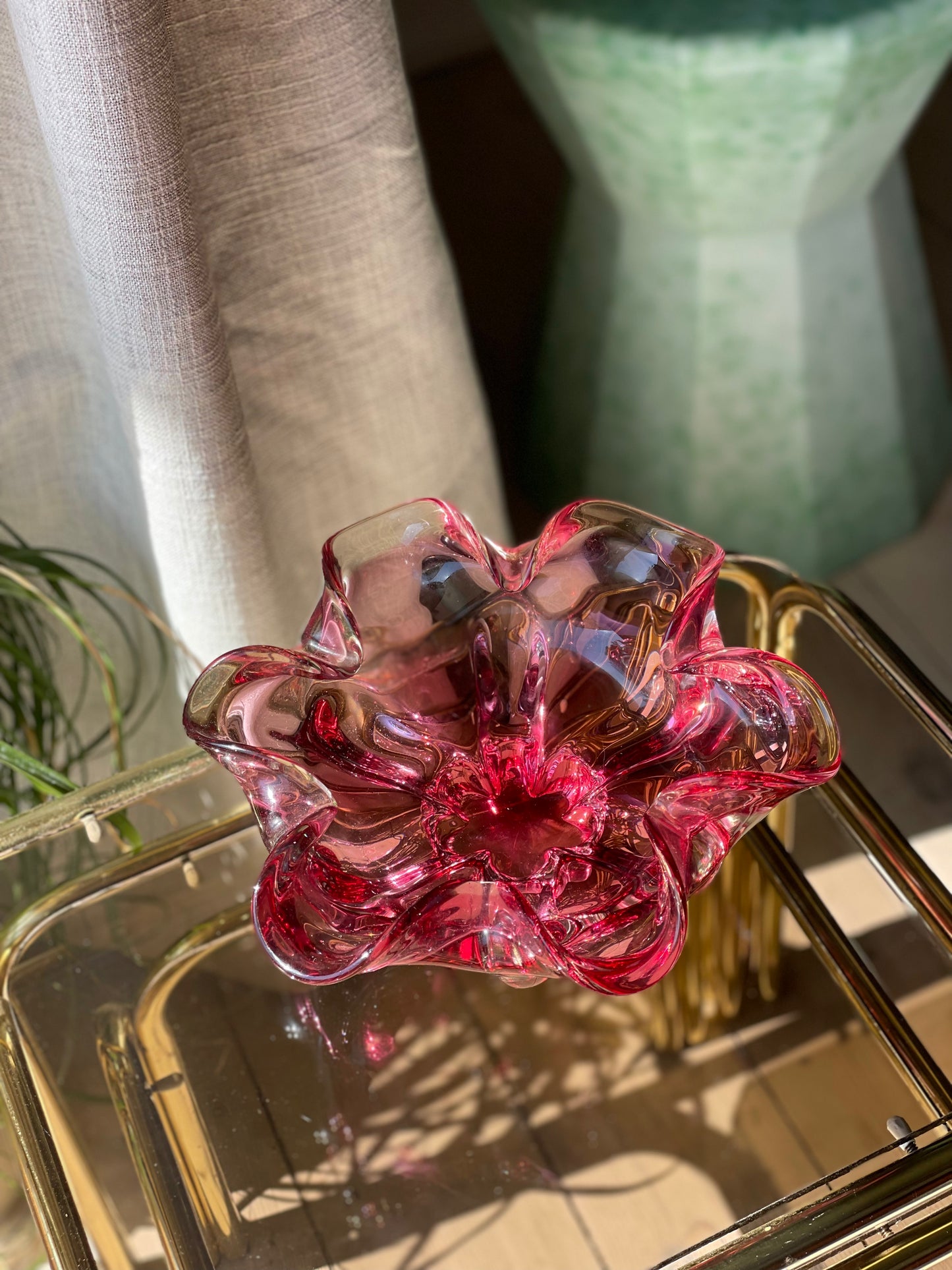 Josef Hospodka glass bowl