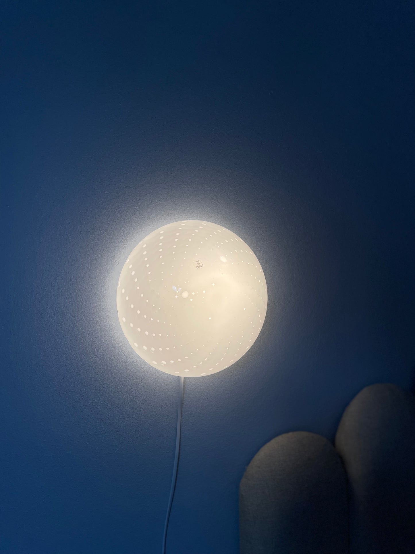 Vintage Vetri Murano moon lamp 25cm
