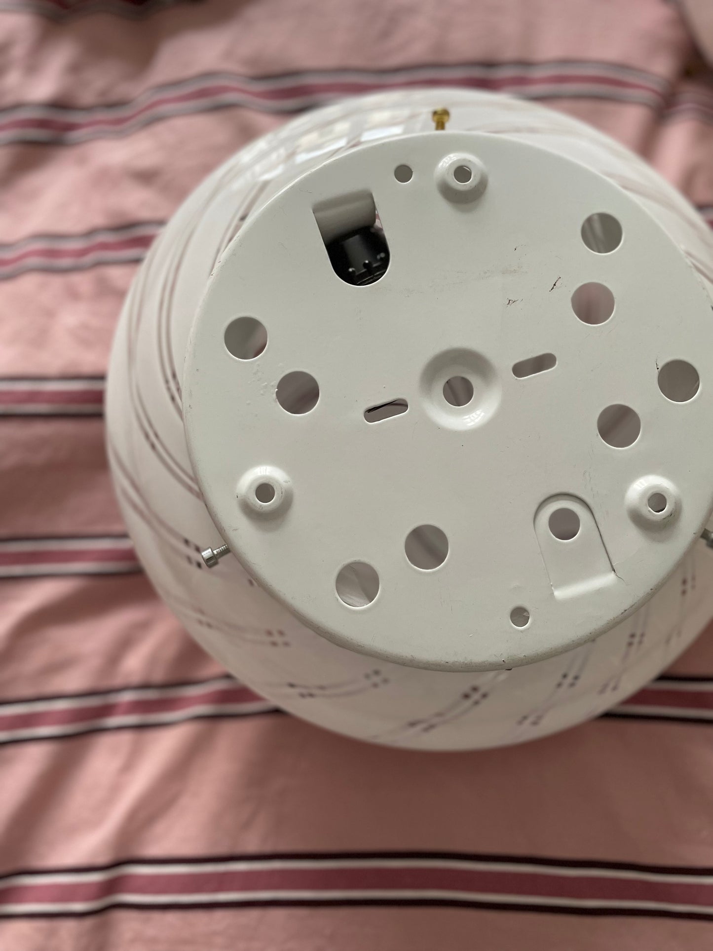 Vintage Murano 'UFO' væglampe 27cm