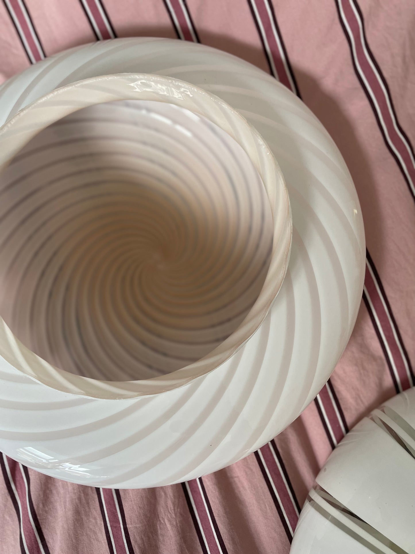 Vintage Murano Swirl væglampe 39cm