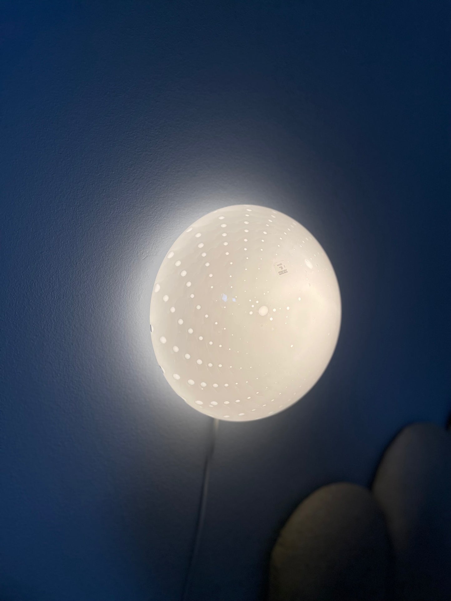 Vintage Vetri Murano moon lamp 25cm