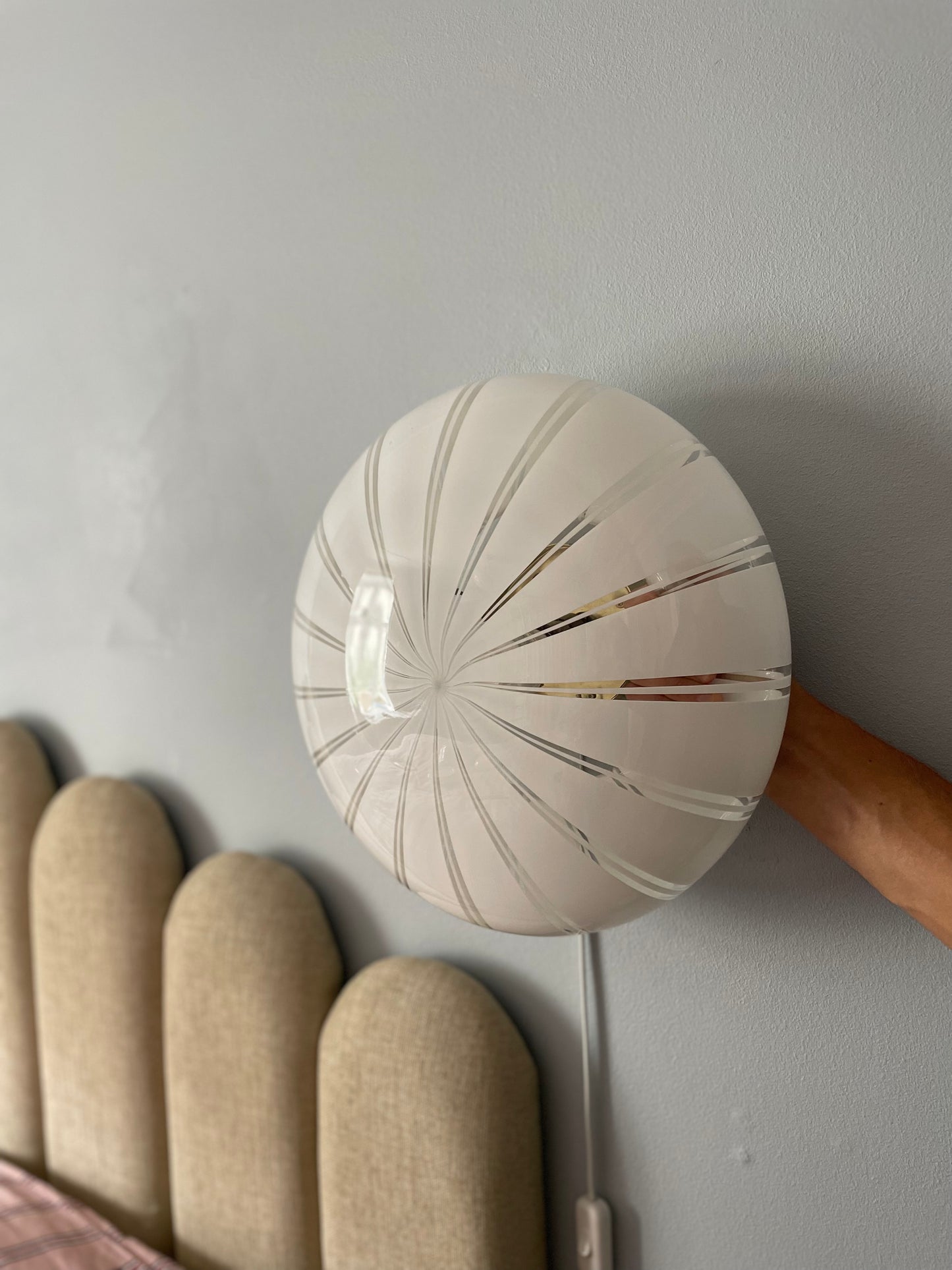 Vintage Murano wall lamp 38cm