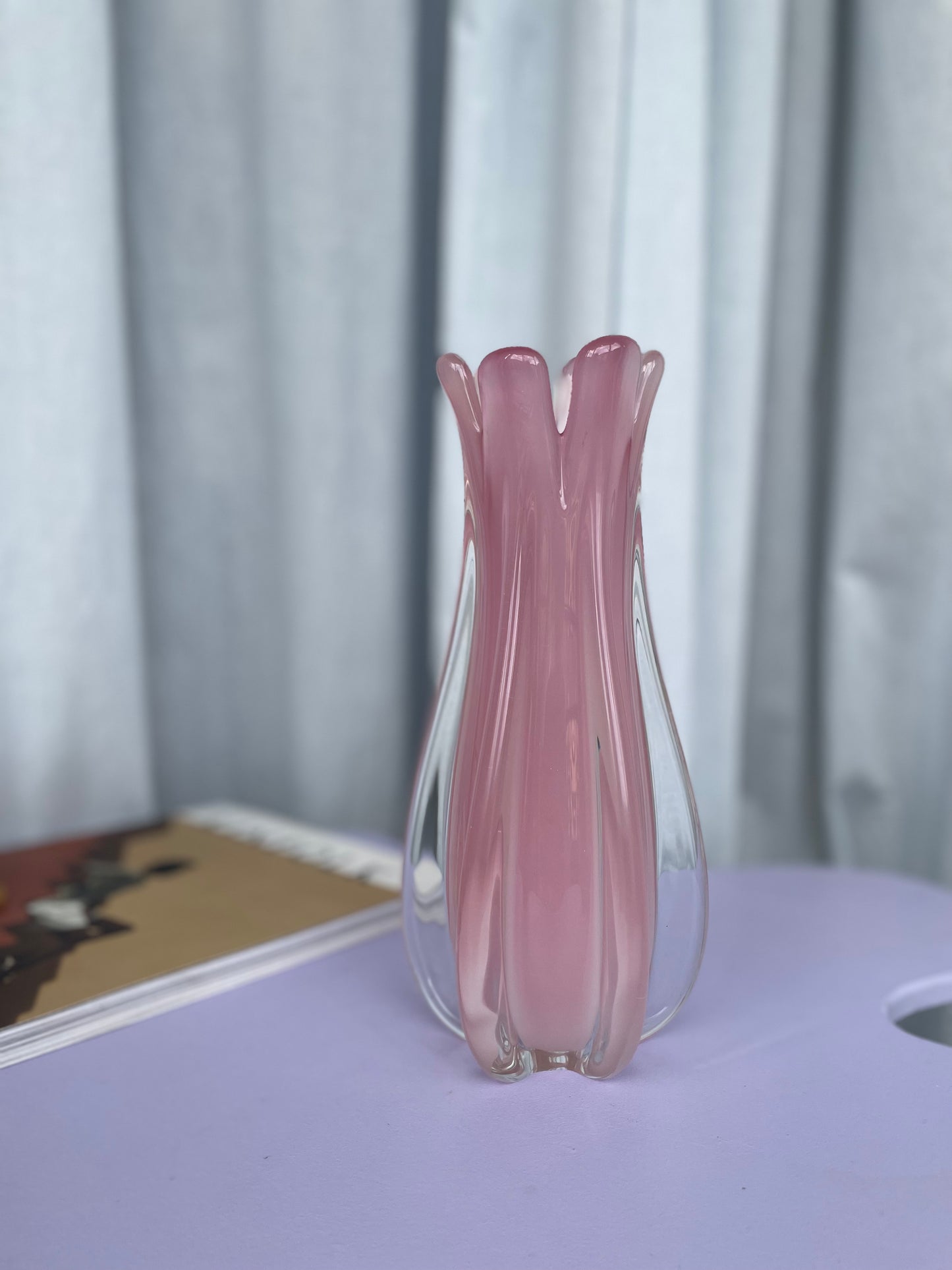 Vintage Murano Seguso Alabastro vase