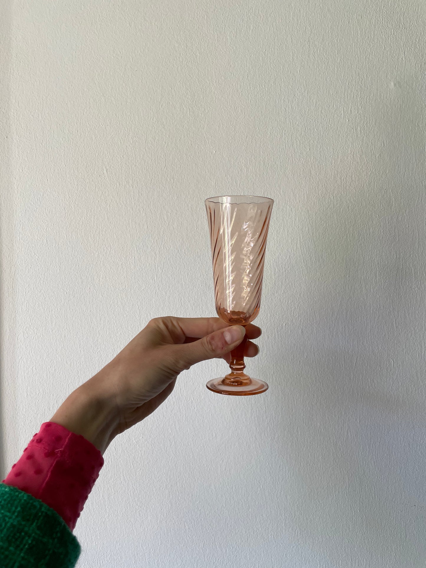 Arcoroc champagne glass