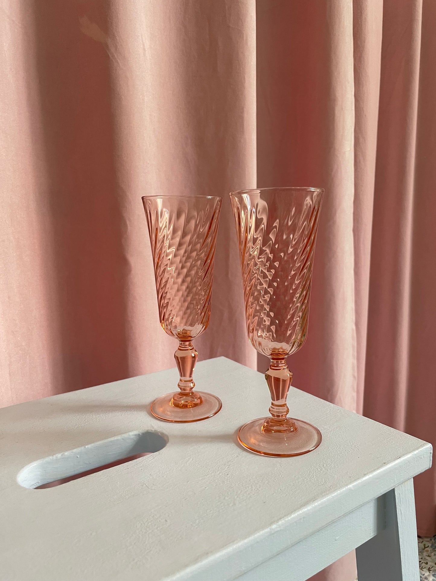 Arcoroc champagne glass