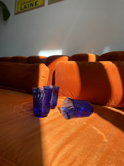 Arcoroc vandglas i blå
