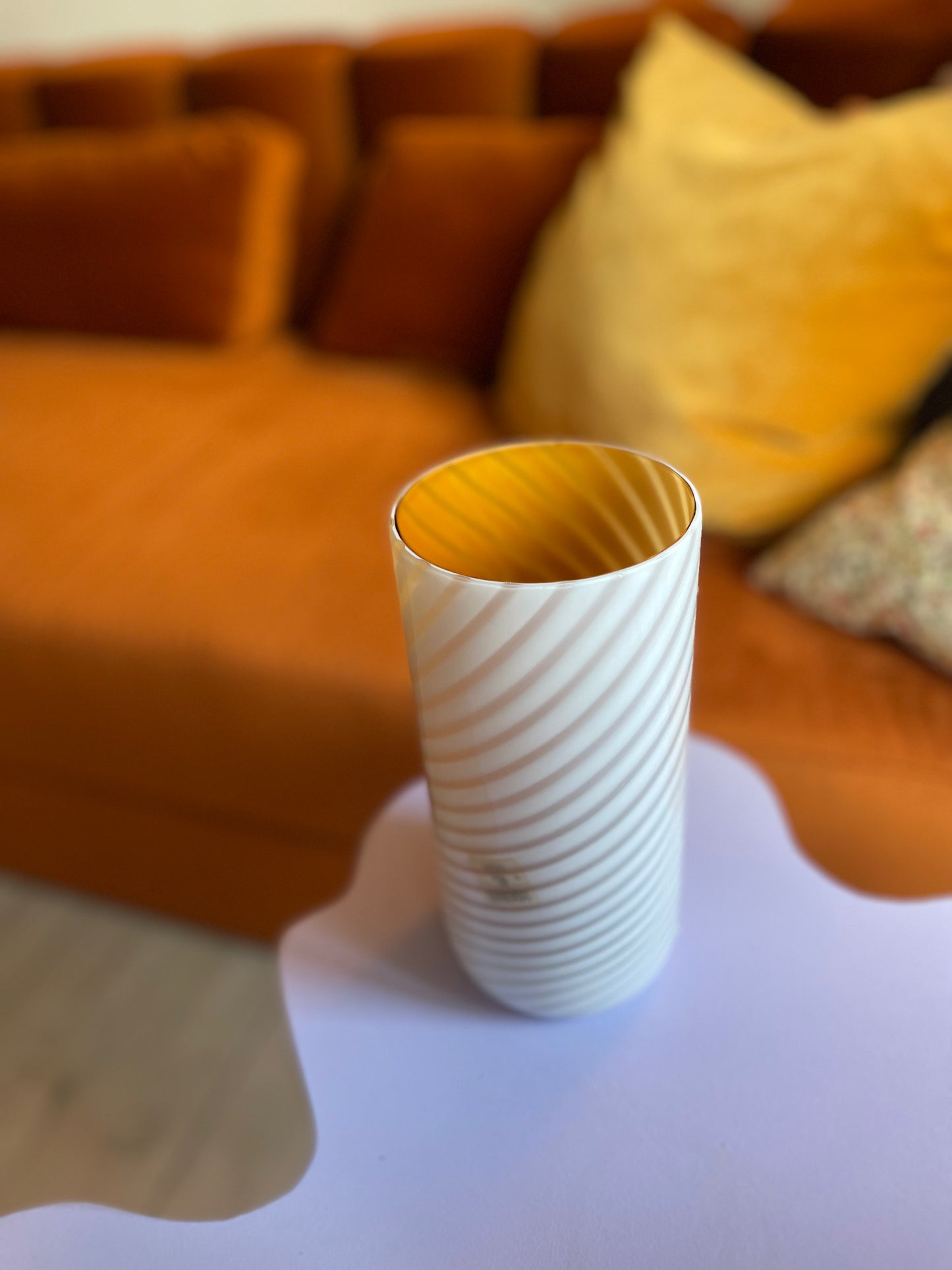 Vintage Murano Glass cylindervase