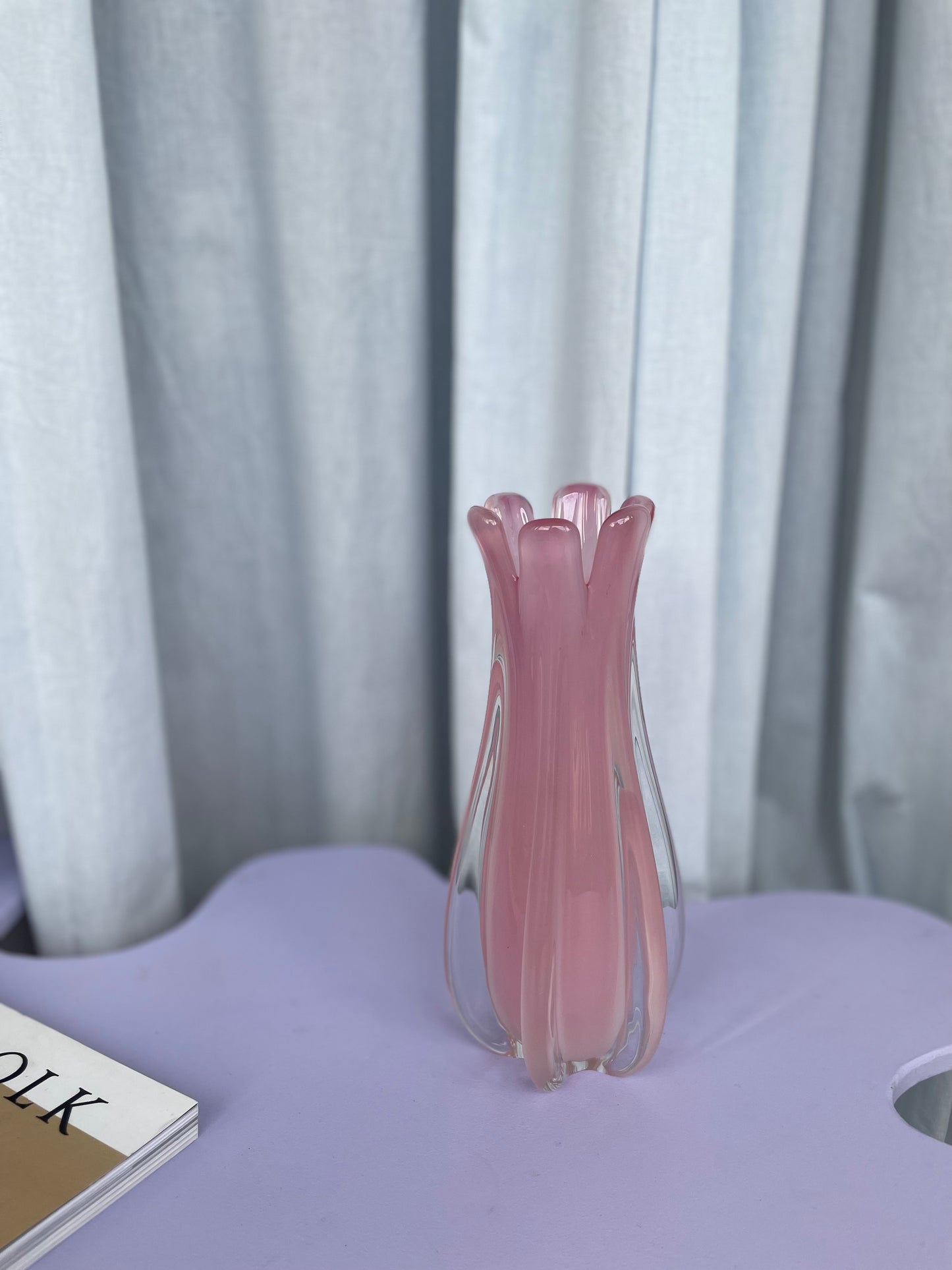Vintage Murano Seguso Alabastro vase