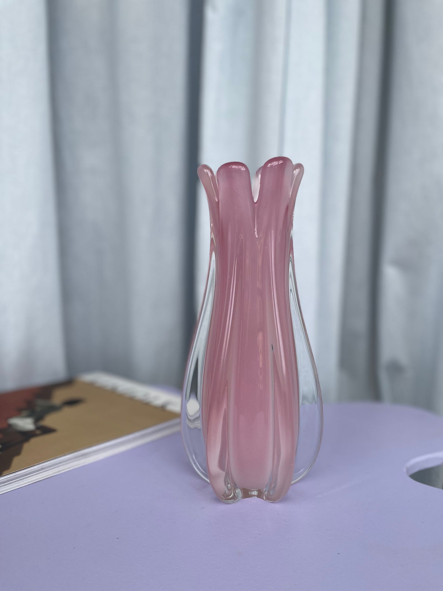 Vintage Murano Seguso Alabastro vase