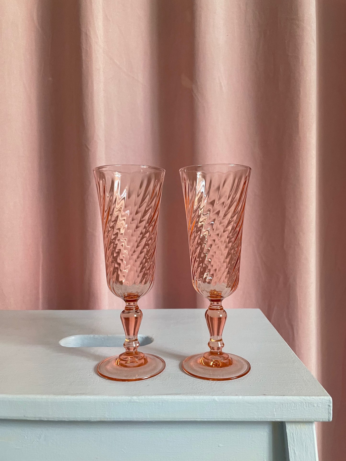 Arcoroc champagne glass