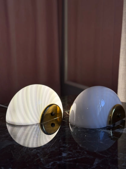Sæt af vintage Murano entrelamper