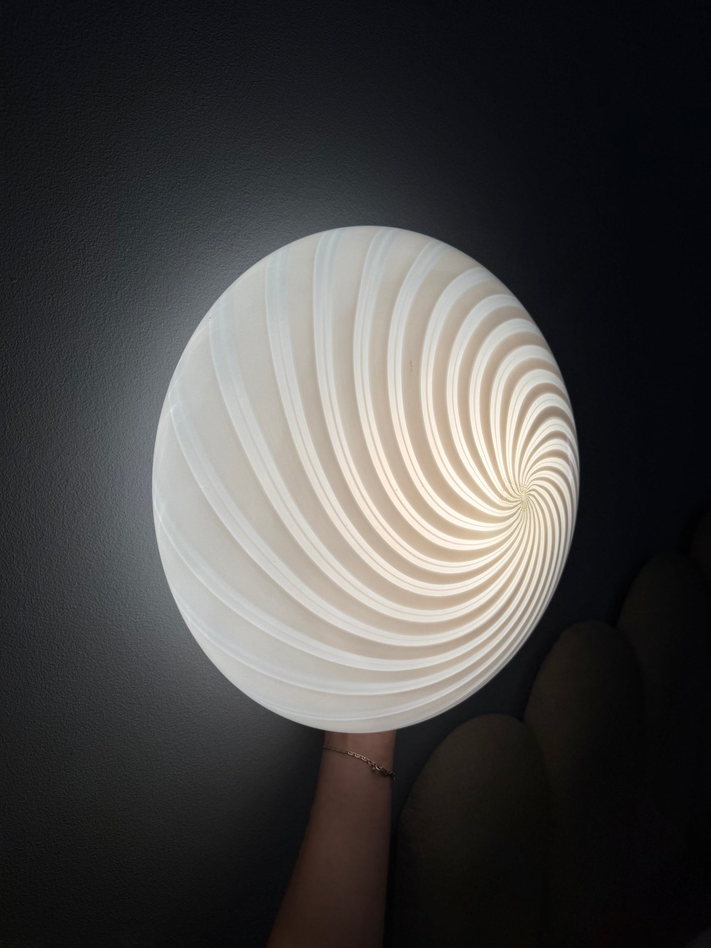 Vintage Murano plafond væglampe 37cm