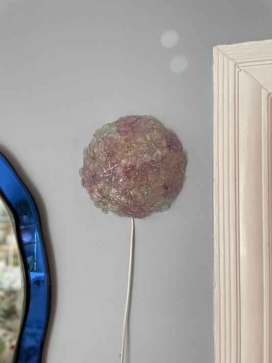 Vintage Murano flower ceilings