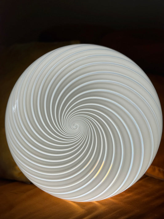 Vintage murano pendel loftlampe 39cm