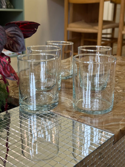 Elegante ukurante vandglas