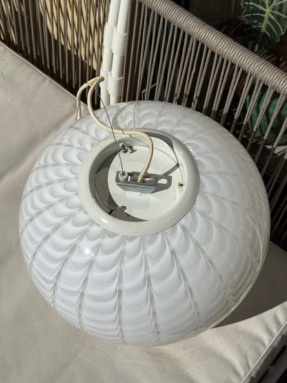 Vintage Murano peacock loftlampe 42cm