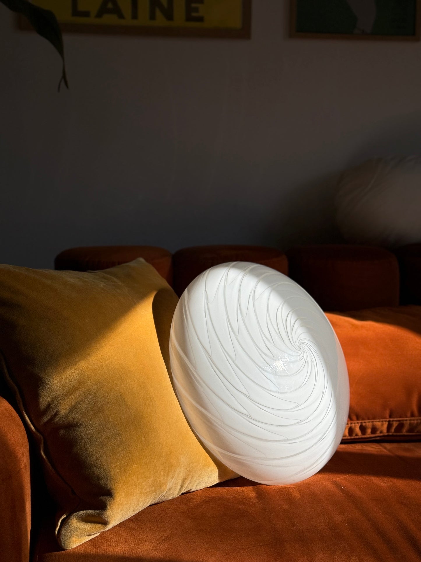 Vintage murano væglampe 38cm