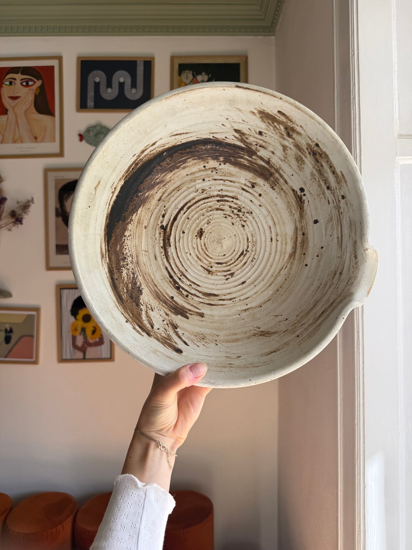 Stort dejfad eller lertøjsskål