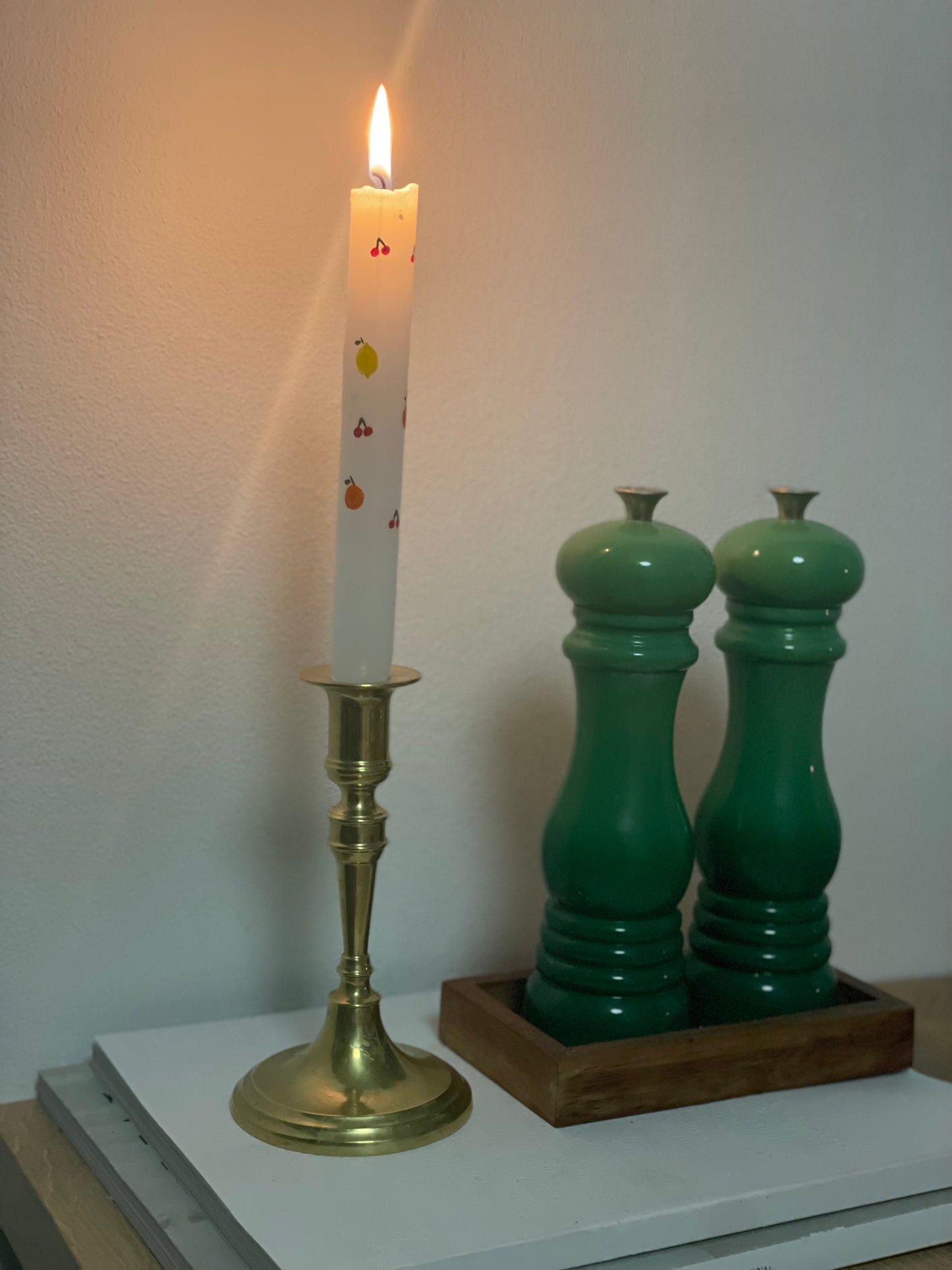 Candlestick in brass no.14