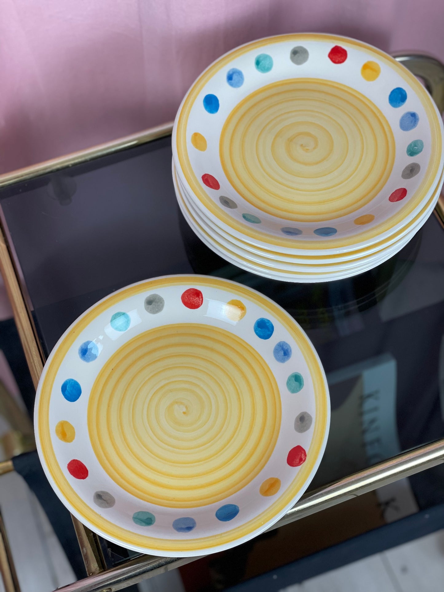 Breakfast plates - Tivoli style