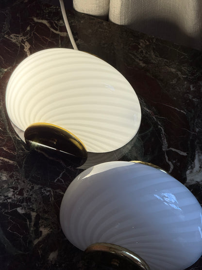 Sæt af vintage Murano entrelamper