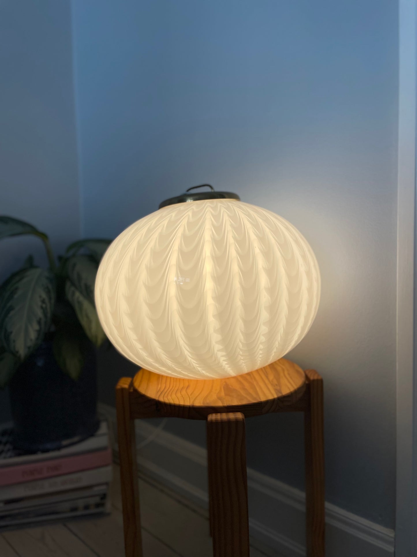 Vintage Murano loftlampe 43cm
