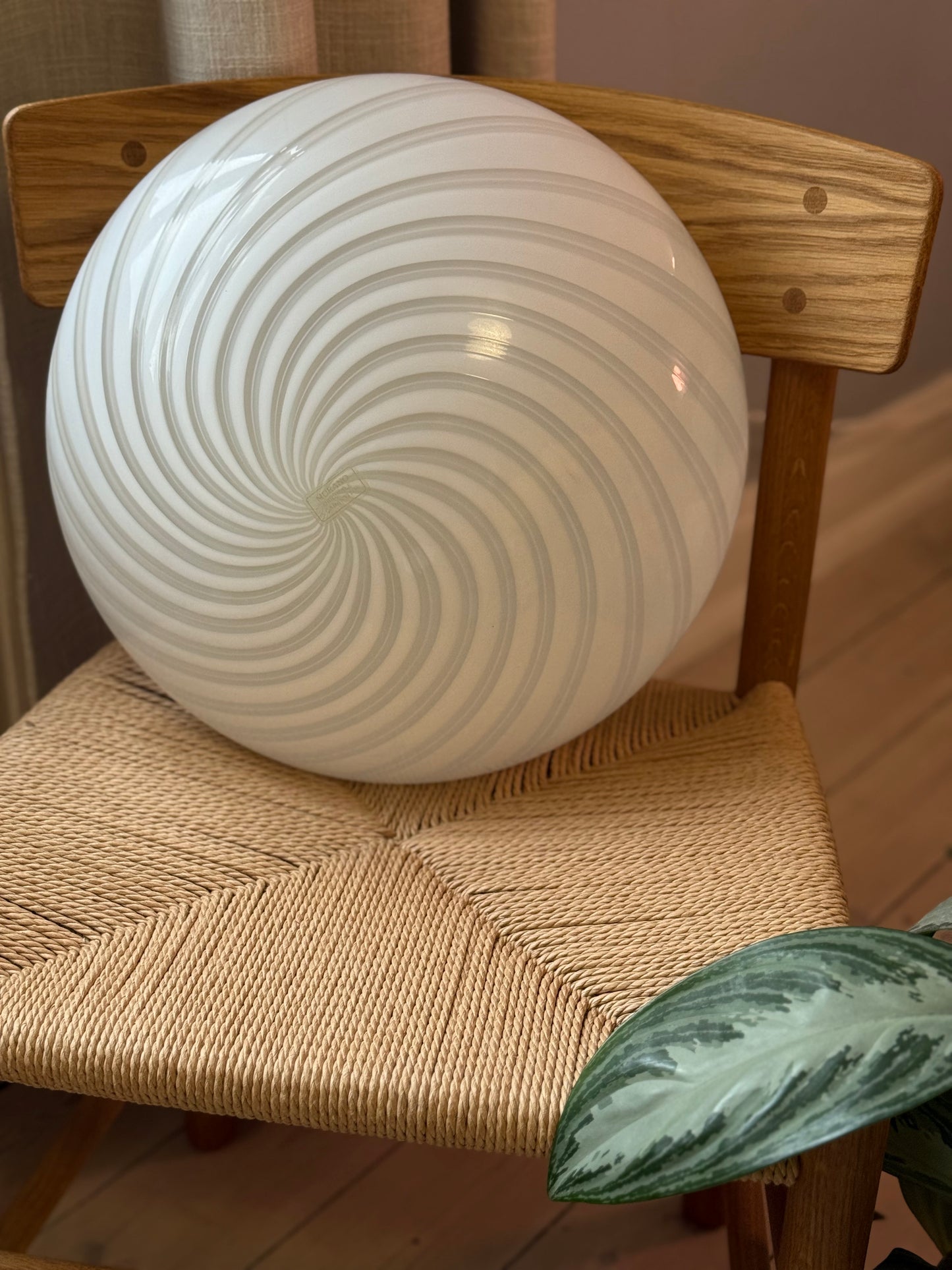 Vintage Murano plafond væglampe 37cm