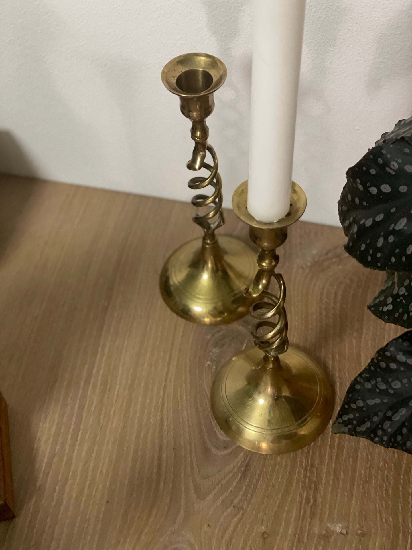 Brass candlestick no.7