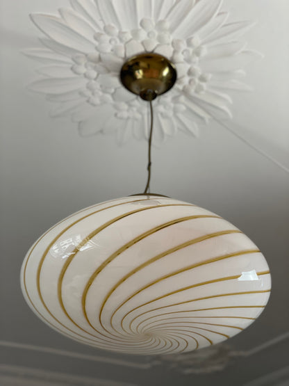 Vintage Murano sol loftlampe 50cm