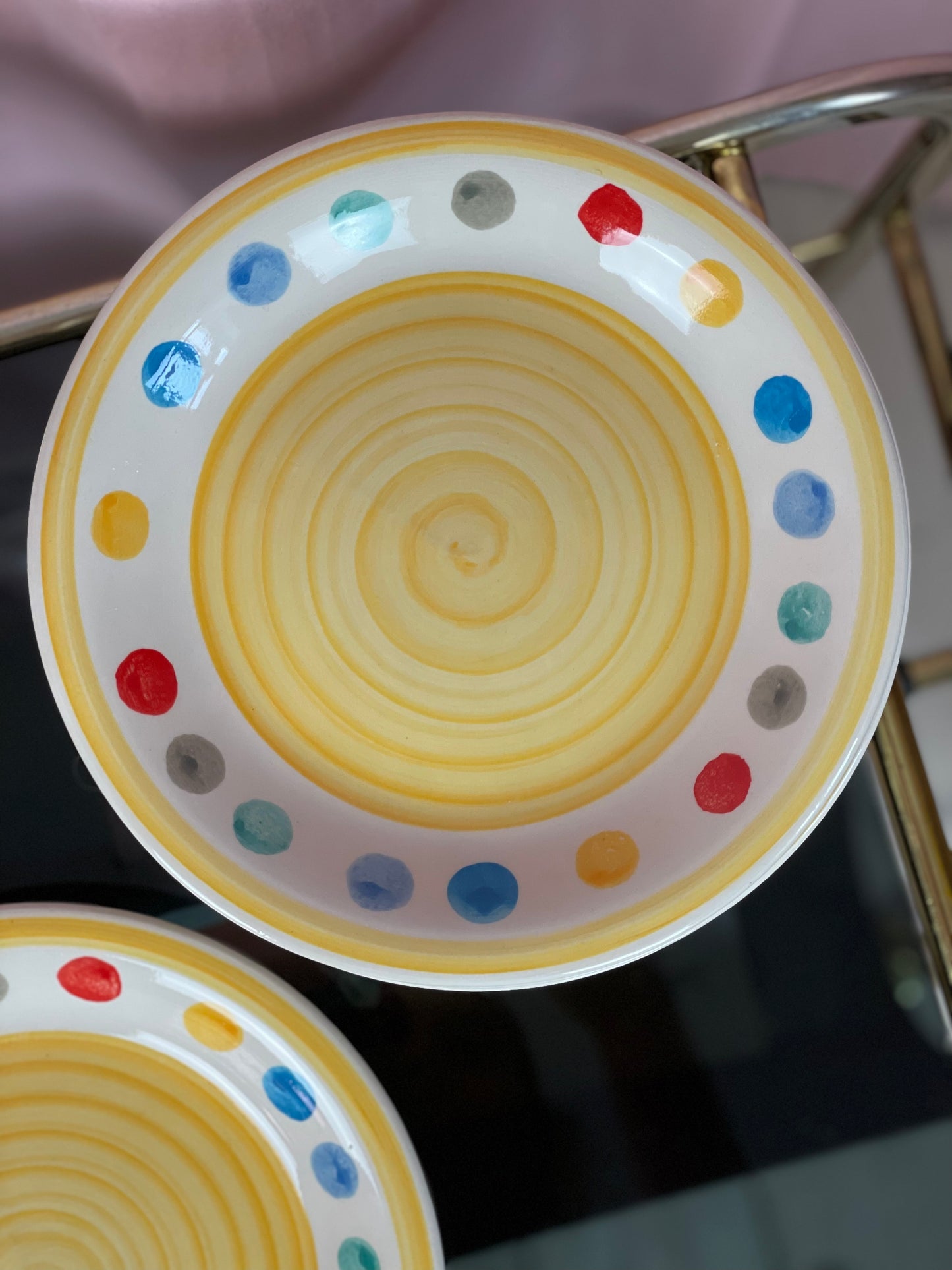 Breakfast plates - Tivoli style