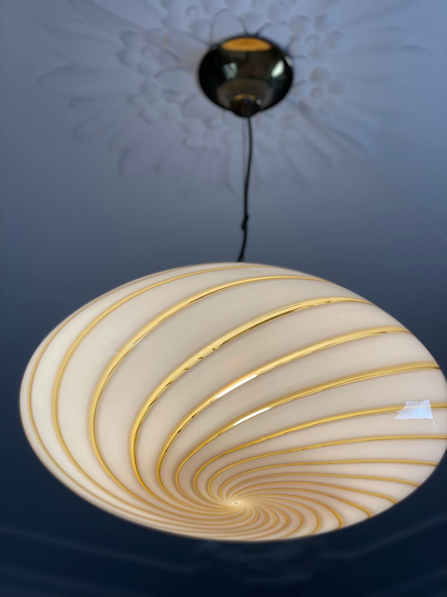 Vintage Murano sol loftlampe 50cm
