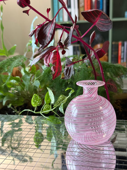 Vintage Murano filigrana vaser