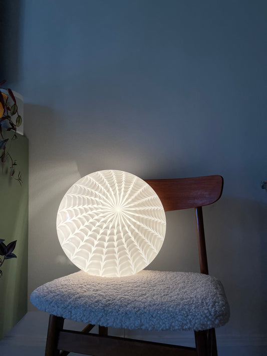 Vintage Murano peacock wall lamp 38cm