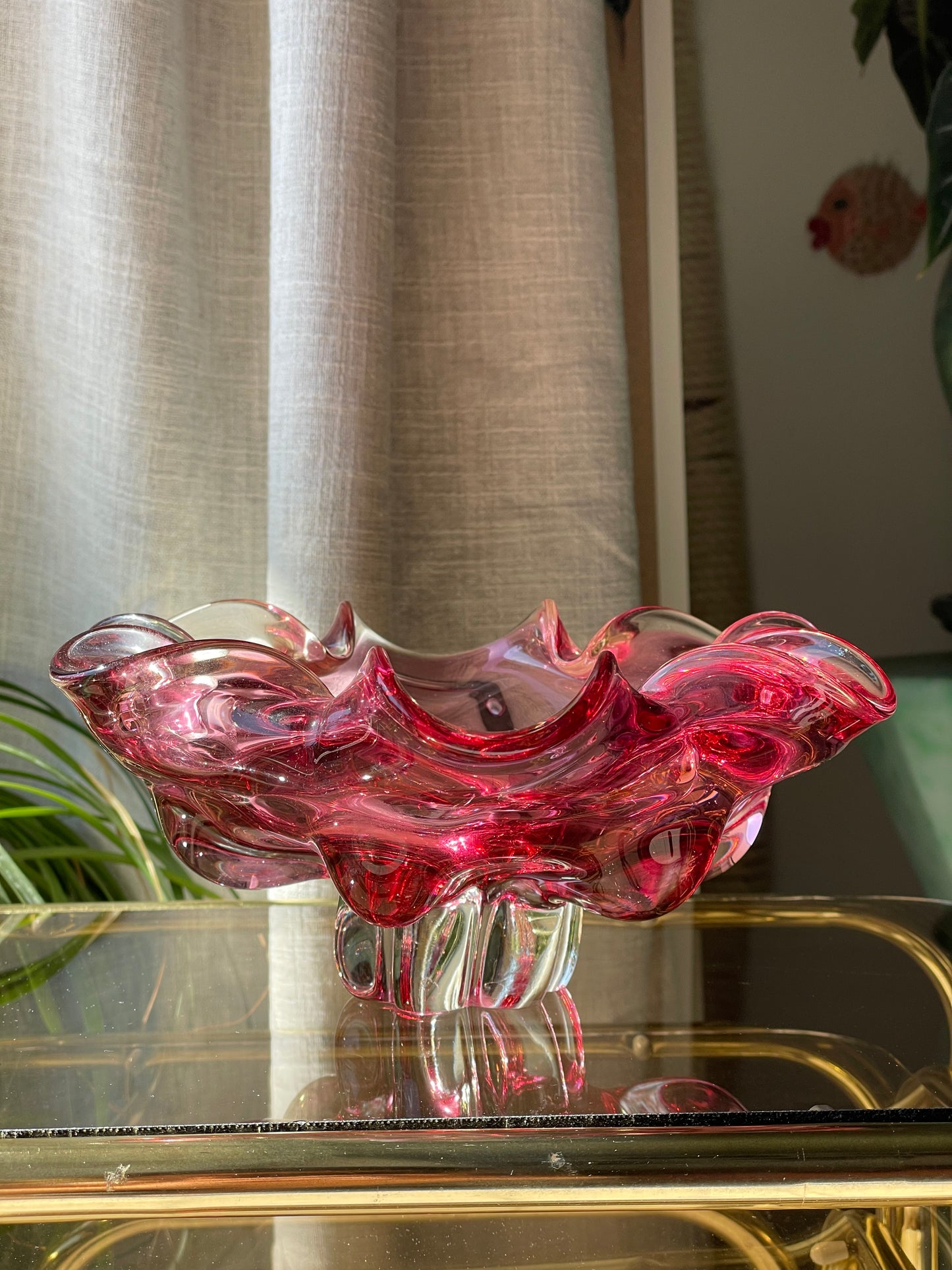 Josef Hospodka glass bowl
