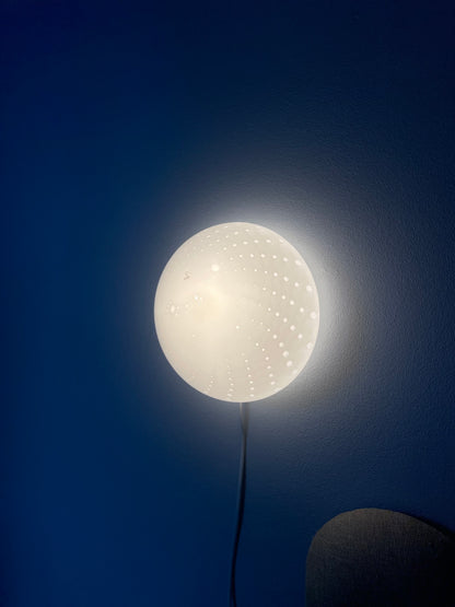 Vintage Vetri Murano moon lamp 25cm