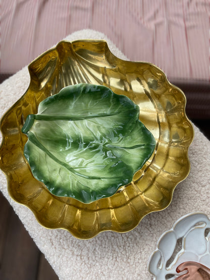 Salad leaf bowl