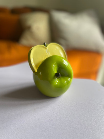 Green apple coasters