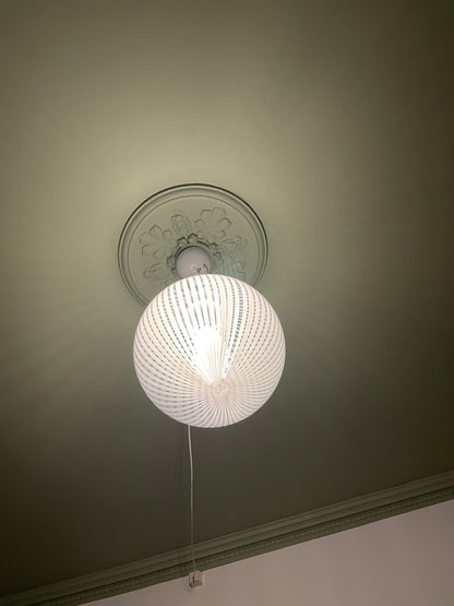 Vintage Murano loftlampe 35cm